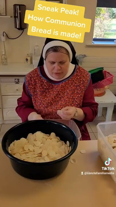 How Communion Bread is made!