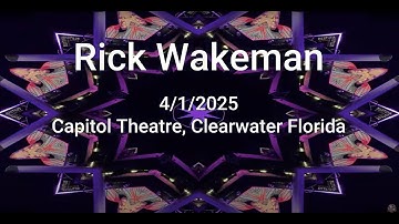 Rick Wakeman (Full Show/4K) The Caped Crusader 2025 - Clearwater Florida