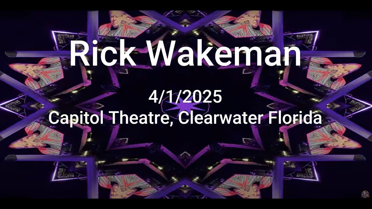 Rick Wakeman (Full Show/4K) The Caped Crusader 2025 - Clearwater Florida