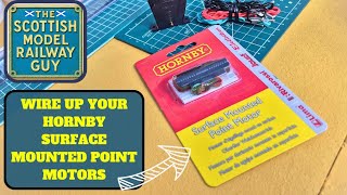 Hornby Surface Mounted Point Motors (EXPLAINED)