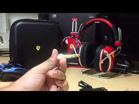 Ferrari P200 headphones review