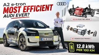 Der neue Audi A2 e-tron ist Audis bisher effizientestes Auto
