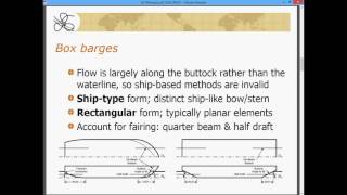 NavCad and Barge Resistance