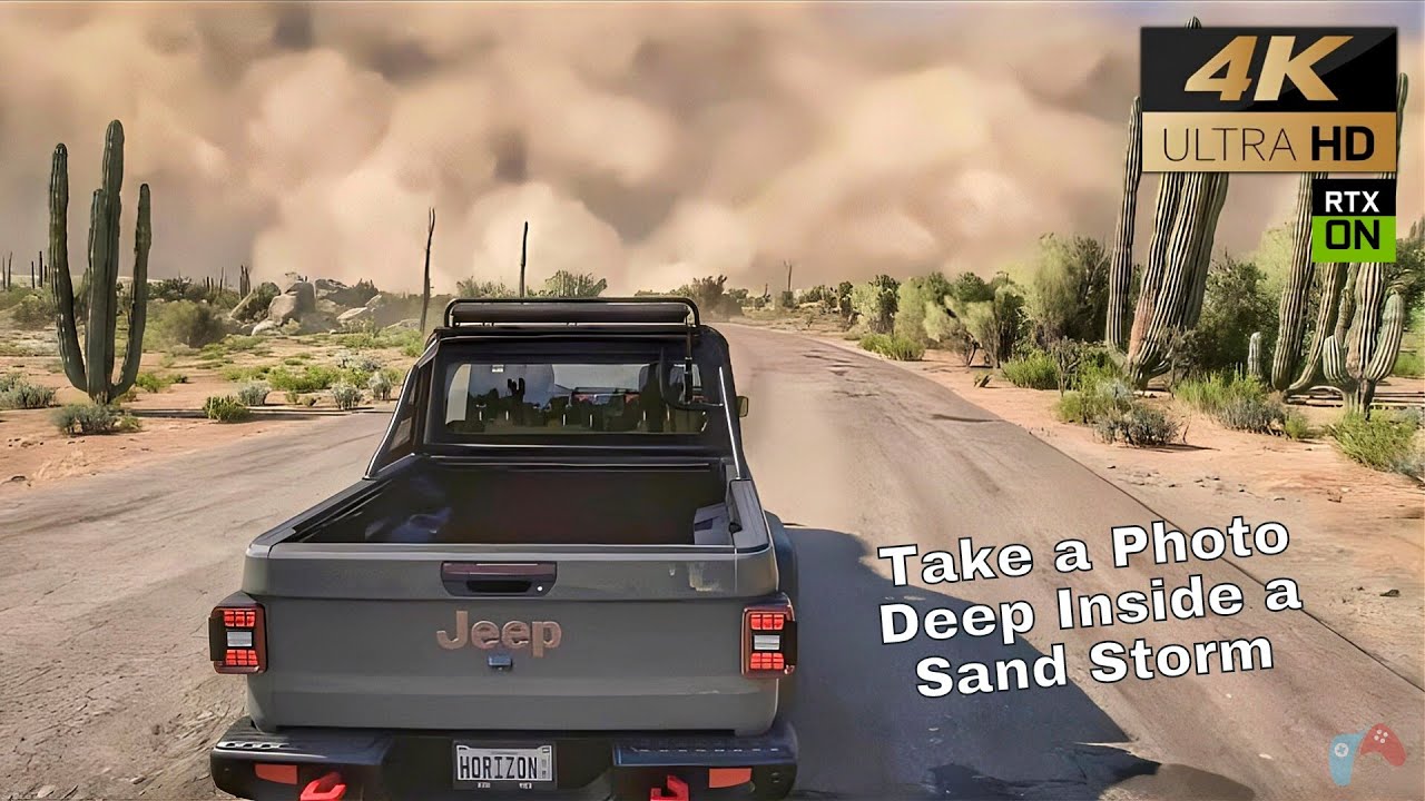 [4K] Take a Photo Deep Inside a Dust Storm - Jeep - Forza Horizon 5 ...