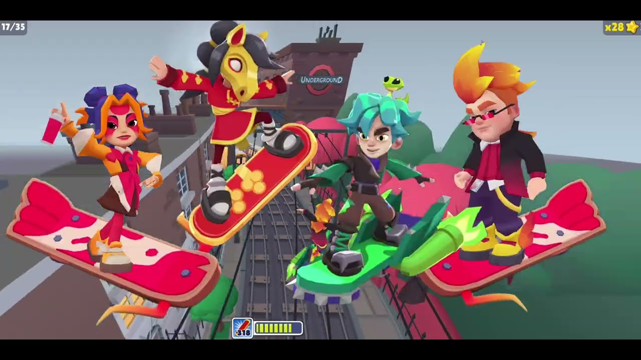 Los caballos se fueron | Subway Surfers Londres Creaturas de Suerte 