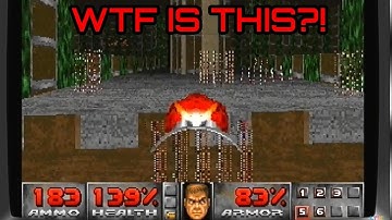 Doom Broken Textures Glitch (SEGA Saturn)