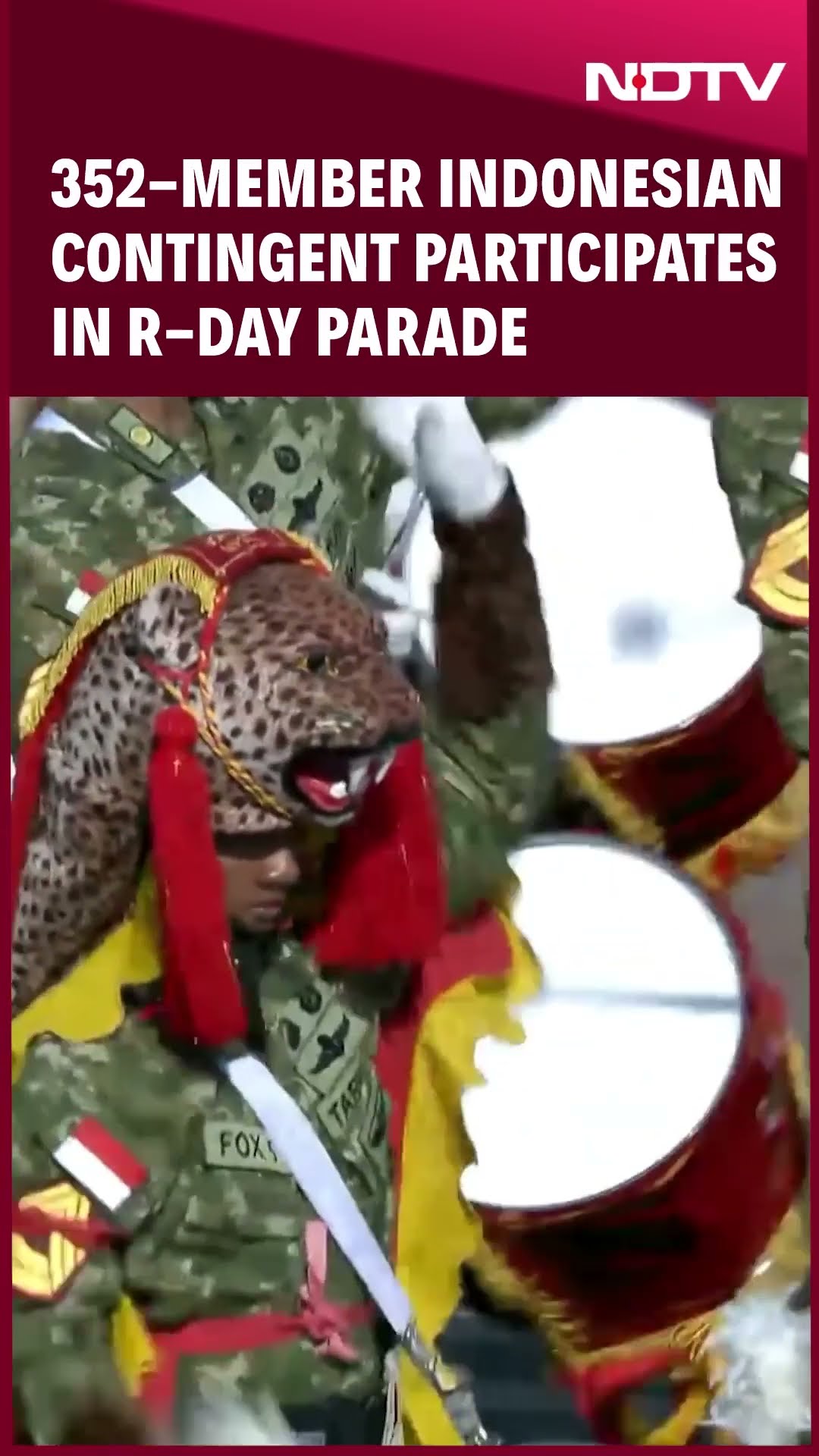 Republic Day Parade | Indonesian Contingents Participate In 76th Republic Day Parade