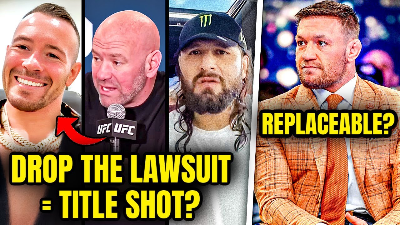 CRAZY THEORY With Covington, Masvidal & Dana White!  Conor McGregor SHADED!