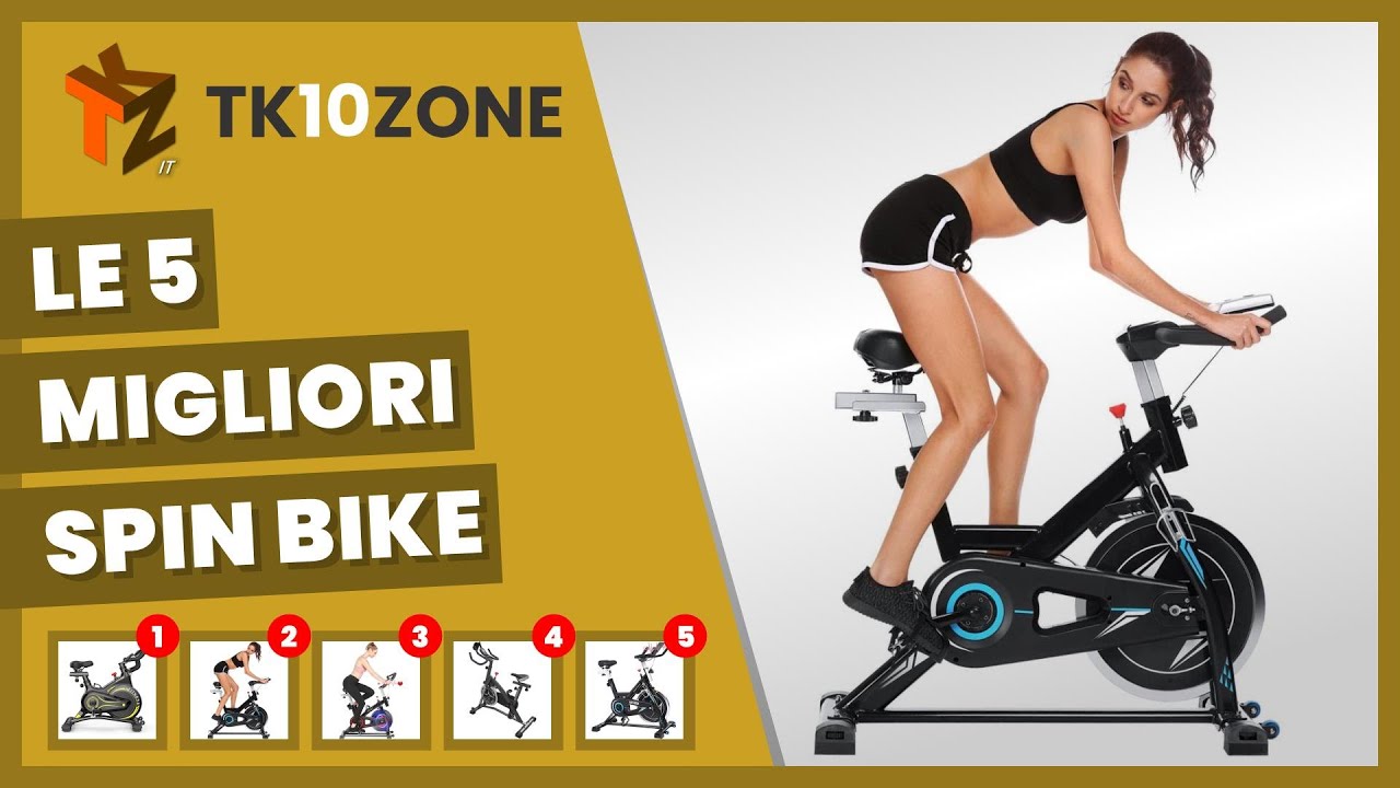 Le 5 migliori spin bike - YouTube