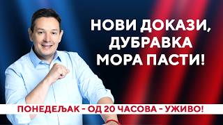 BEZ STRAHA sa Nemanjom Šarovićem - UŽIVO - Novi dokazi - Dubravka mora pasti!