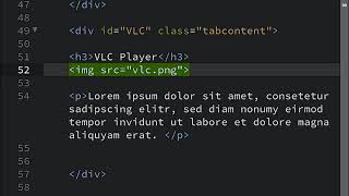 How To Create Vertical Tabs in #JS & #CSS