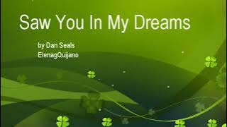 Saw You In My Dreams - Dan Seals