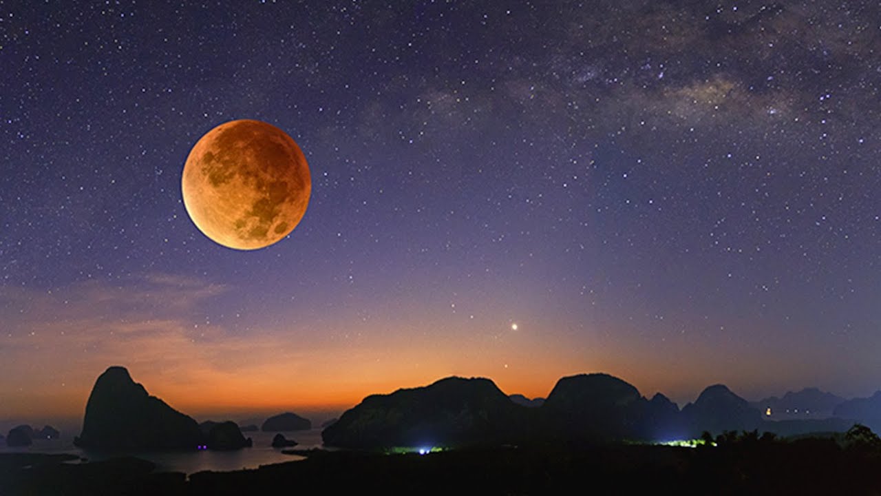 Moon Over Rio Grand Blood moon over Rio de Janeiro ‐ 10 59 - YouTube