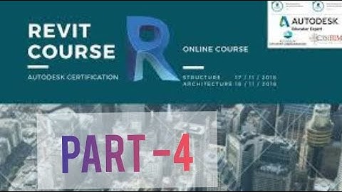 Revit Tutorial - part 4 Fastest and quickest free online revit course - #Technodraft