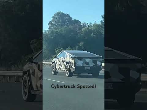 Cybertruck on California