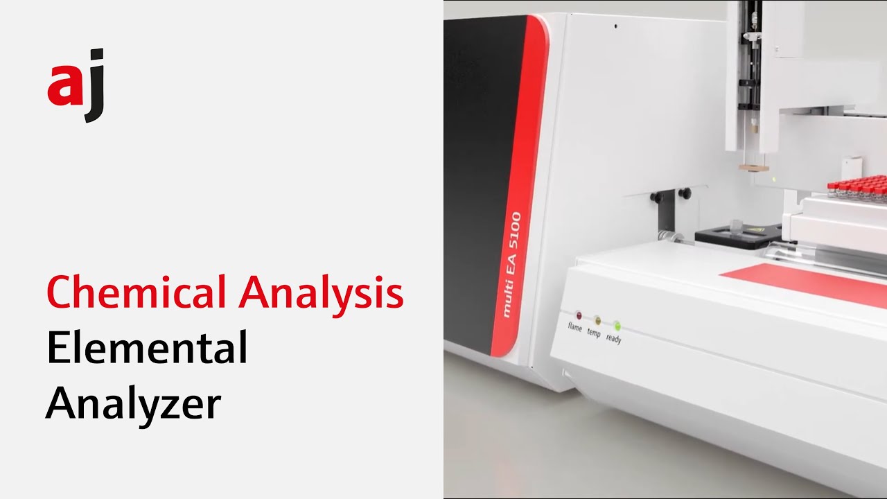 multi EA 5100 Elemental Analyzer - YouTube