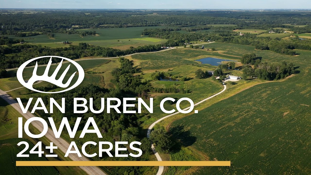 Van Buren County, IA 23.9± Acres YouTube