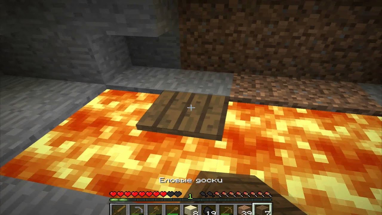 Lets Play Minecraft №1 (Первый день, Первая ночь, Первая кровь)