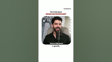 The truth about being introvert #shorts #inspirational