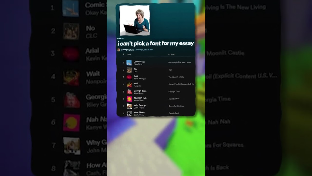 these Spotify playlists are getting out of hand 🤣