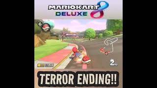 TERROR AT THE FINISH LINE (Mario Kart 8 Deluxe) #nintendo #switch #mariokart #mk8 #fail #mk #damn