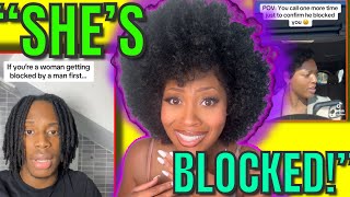 MEN ARE NOW  BLOCKING WOMEN. | THIS IS BAD.