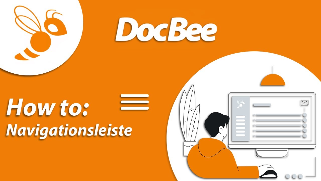 DocBee Allgemein - Navigationsleiste