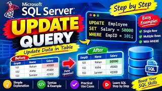 Update Data in SQl Part 1 For Beginners