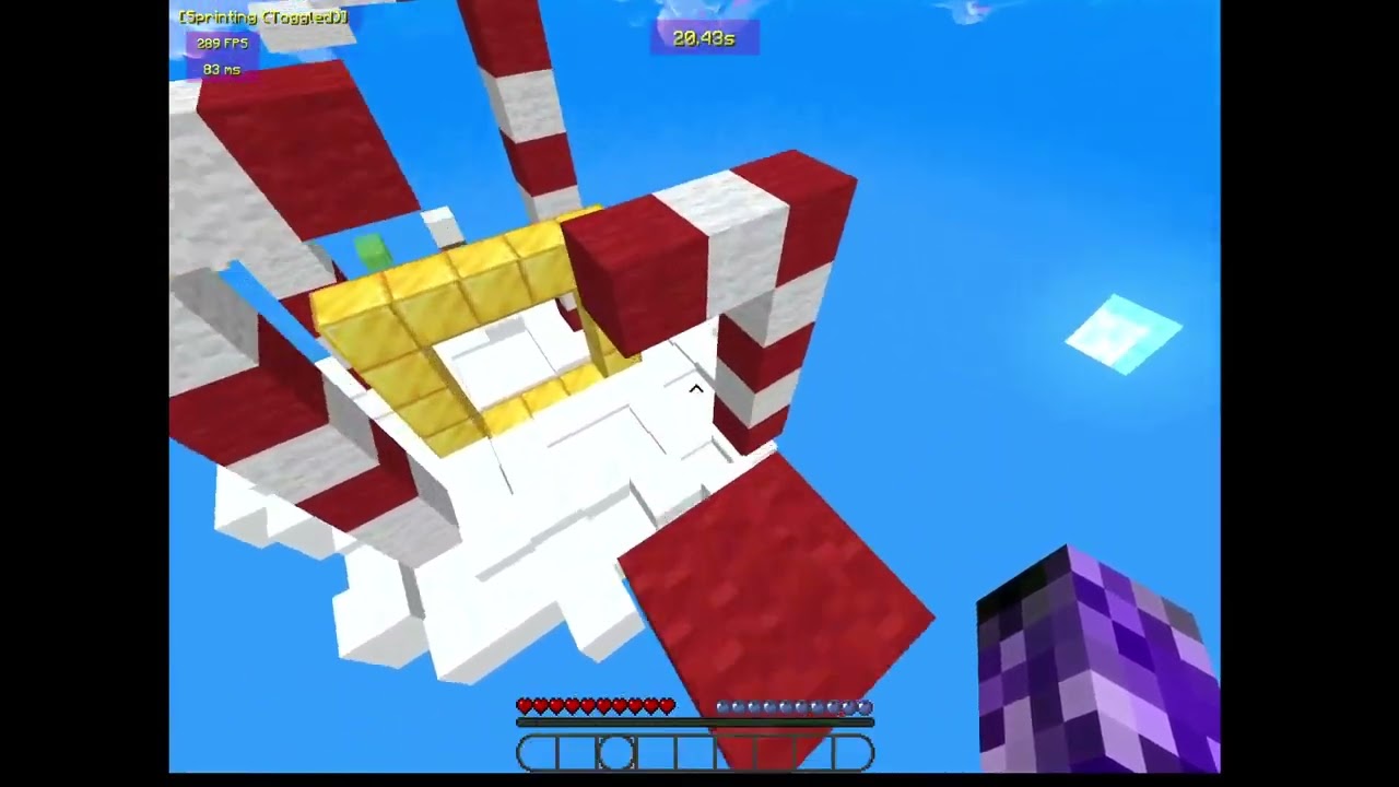 NavyBridge Parkour Candyland map attempt FAIL 