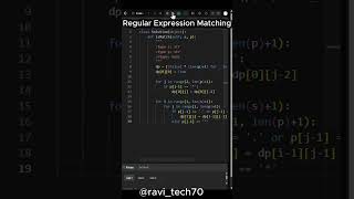 LeetCode #10 | Regex Matching 😵‍💫 | Hard Problem | Shorts