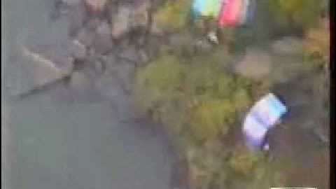 Base Jump Close Call