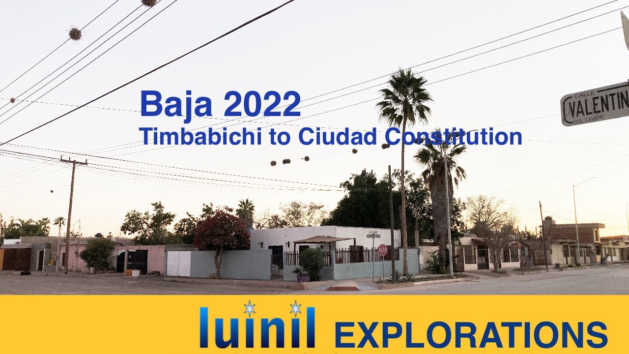 Timbabichi to Ciudad Constitution 