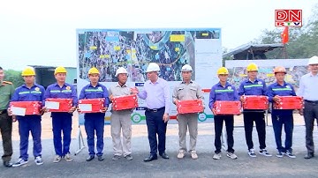 Chủ tịch UBND tỉnh Võ Tấn Đức thăm và chúc Tết các doanh nghiệp, công trình trọng điểm