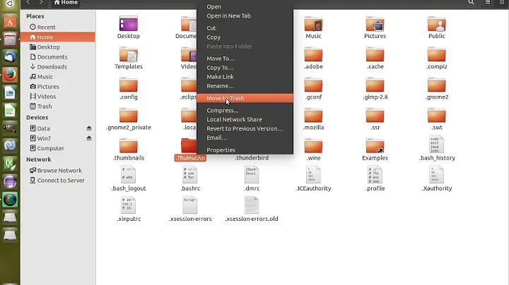 Ubuntu 14.04 - Sử dụng trình duyệt file Nautilus