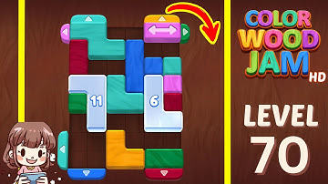 Color Wood Jam Level 70 Solution Walkthrough