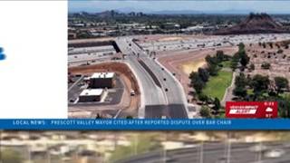 The 202 in Mesa got some unexpected rain Thursday morning
