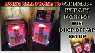 TENDA F3 FOR PISO WIFI ACCESS POINT CONFIGURATION | USING CELLPHONE screenshot 3
