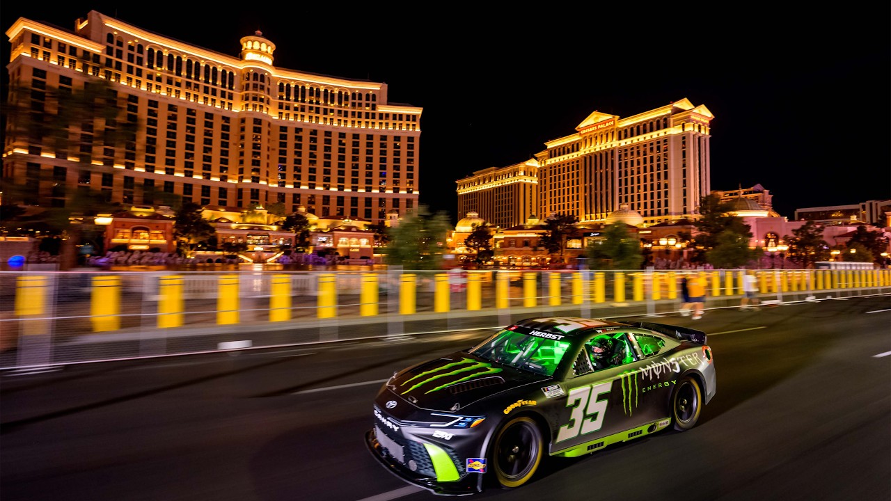 DUST TO SMOKE | Riley Herbst Takes Over Las Vegas in Trophy Truck & NASCAR