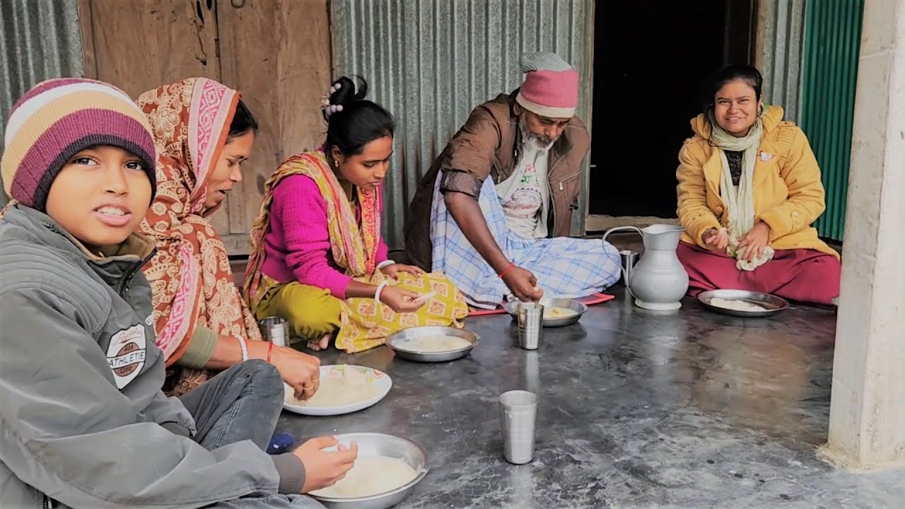 অনু আজকে সবাইকে টিওমার রান্না করে খাওয়ালো 😂😂 । লন্ডন থেকে কে টাকা পঠালো ? Village Food Vlog |