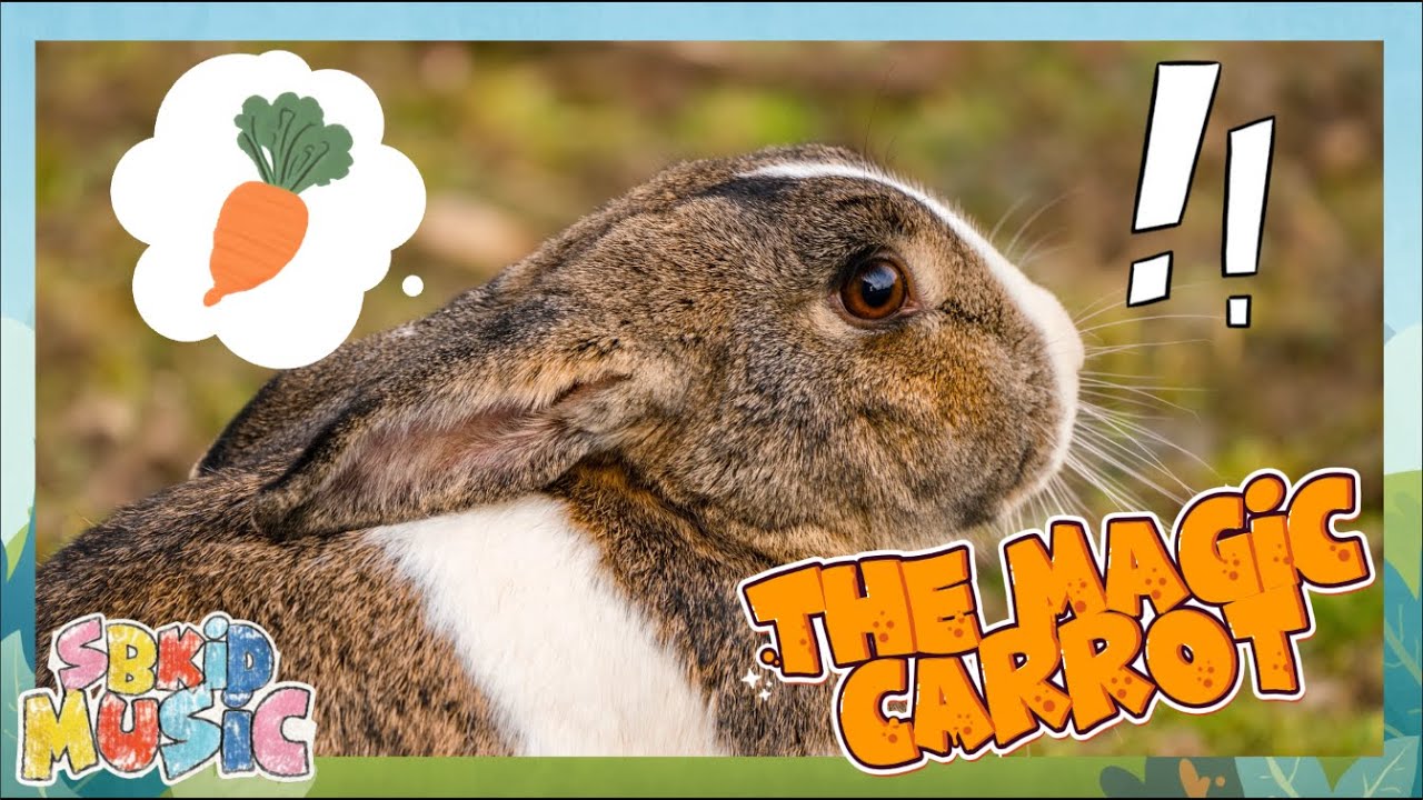 The Magic Carrot - Funny Bunny Videos | Animal Songs for Kids | SB Kid Music