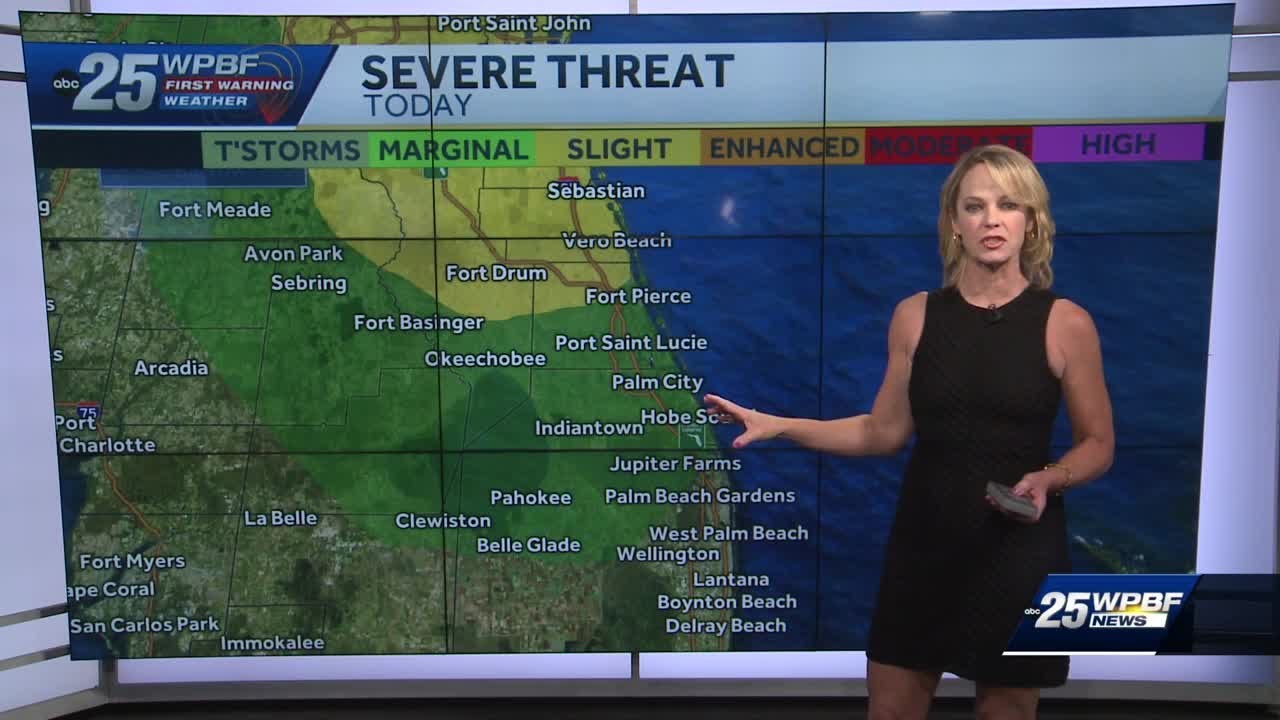 Isolate Severe Storms Possible this Evening for parts of South Florida ...