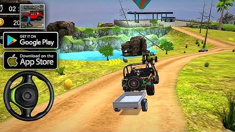 Jeep Driving Game - 4x4 Jeep Gameplay Walkthrough Part 2 - (Android, iOS) #gaming