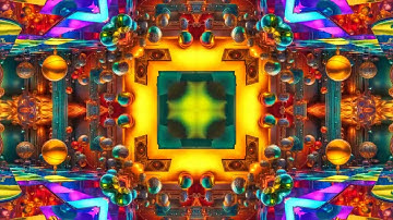 Fractal Synth Project 39 - Background / Screensaver / VJ Loop