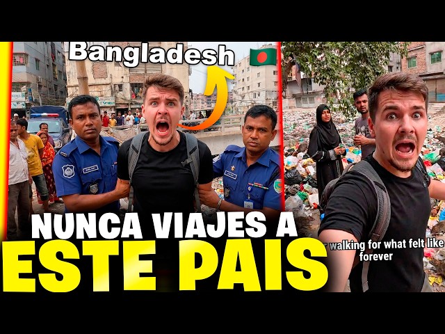 Bangladesh es un DESASTRE 😱 un CAOS PEOR que India al que NUNCA VOY A VIAJAR