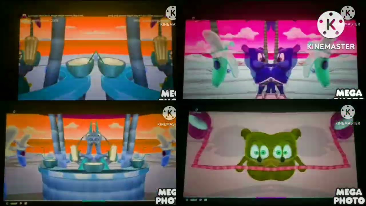 4 Gummibär MEGA FAST Wiggle Wiggle Gummy Bear Song 6