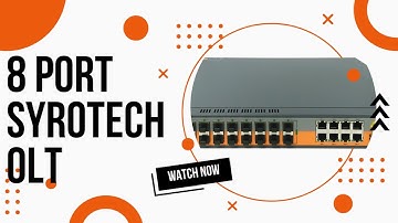 8 Port Gpon Syrotech OLT I OLT 8 Port