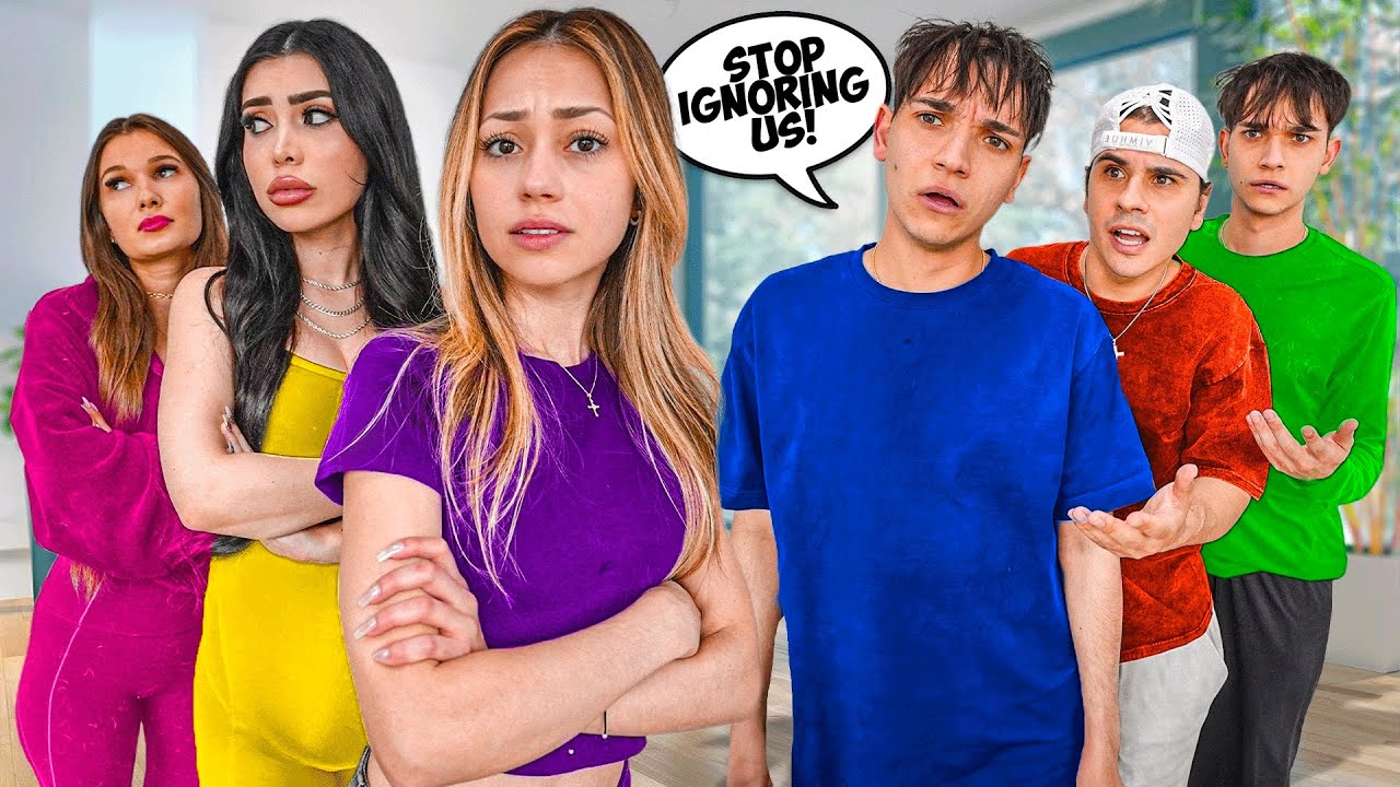 IGNORING OUR BOYFRIENDS FOR 24 HOURS!
