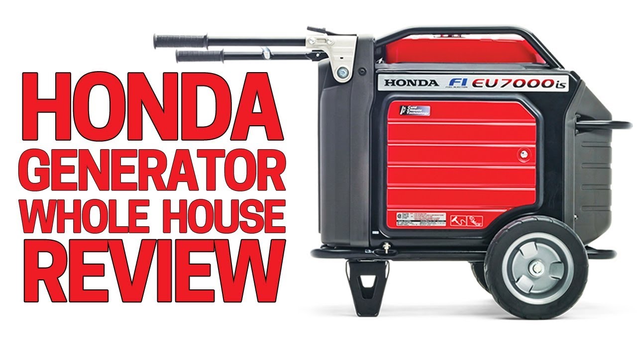 Honda Generator Eu7000is Full Review