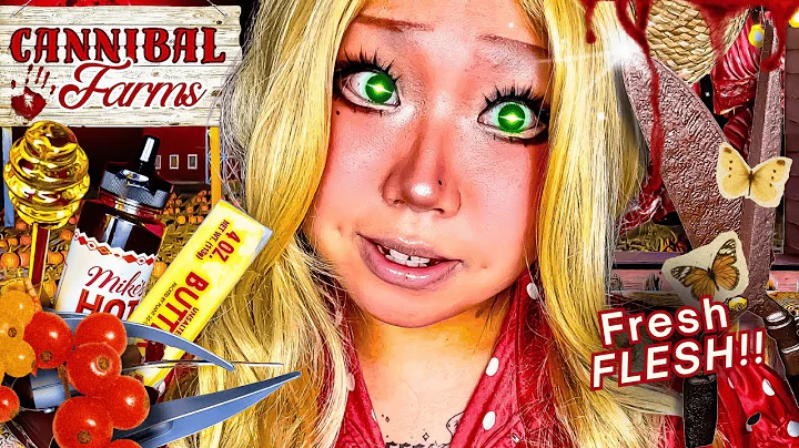 Carving & Cooking YOUR Face🔪👩🏼‍🍳 + Edible MAKEUP🍓 at The HUMAN Pumpkin Patch🎃 ASMR Roleplay thumbnail