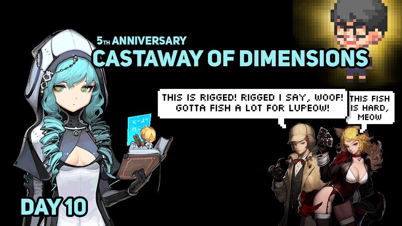 Crusaders Quest - 5th Anniversary Event Day 10 - Castaway of Dimensions & Secrets